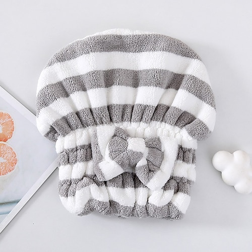 super saugfähiges Haartuch für nasses Haar – trocknet schnell, wirkt krausem Haar entgegen, weicher Korallensamt, reduziert Hitzeschäden beim Föhnen, für alle Haartypen geeignet, vielseitig einsetzbar Image