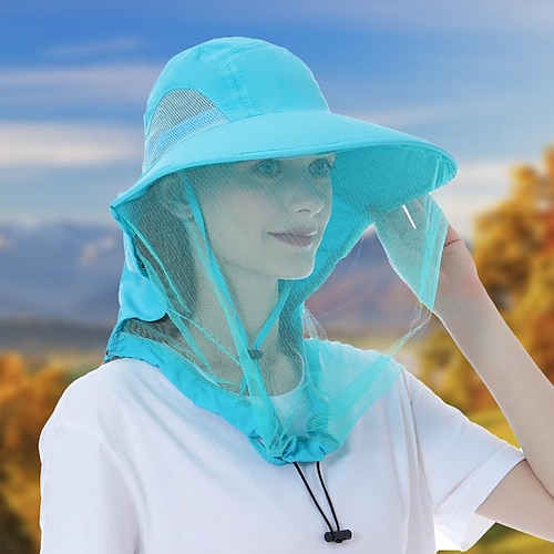 Cappello da sole Cappello a secchiello Cappello da pesca Cappello Impermeabile Portatile Protezione Solare UV Per uomo Per donna Pesca Attività