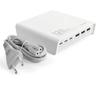 120-W-Ladegerät 6 USB-A- e C-Anschlüsse Ldnio Q605 bianco