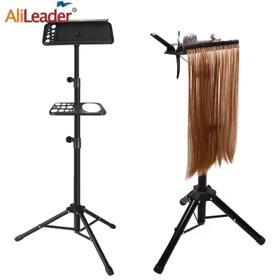 50Inch Mannequin Head Wig Stand With Tray With Hair Tray For Tripod Wig Stand Easy To Place Hair