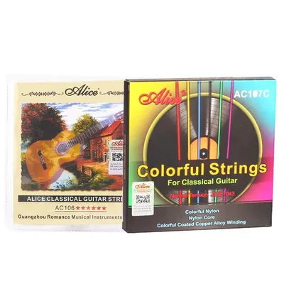 Alice Classical Guitar Strings 6 Pcs/Set Nylon Fiber Strings For Guitar Classical Musical