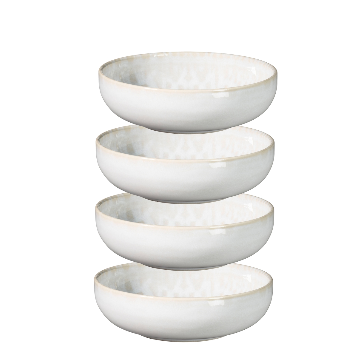 MÄSER Schüssel 16 cm UNO 4er Set, Traditional Tiles weiss, 581189 Image