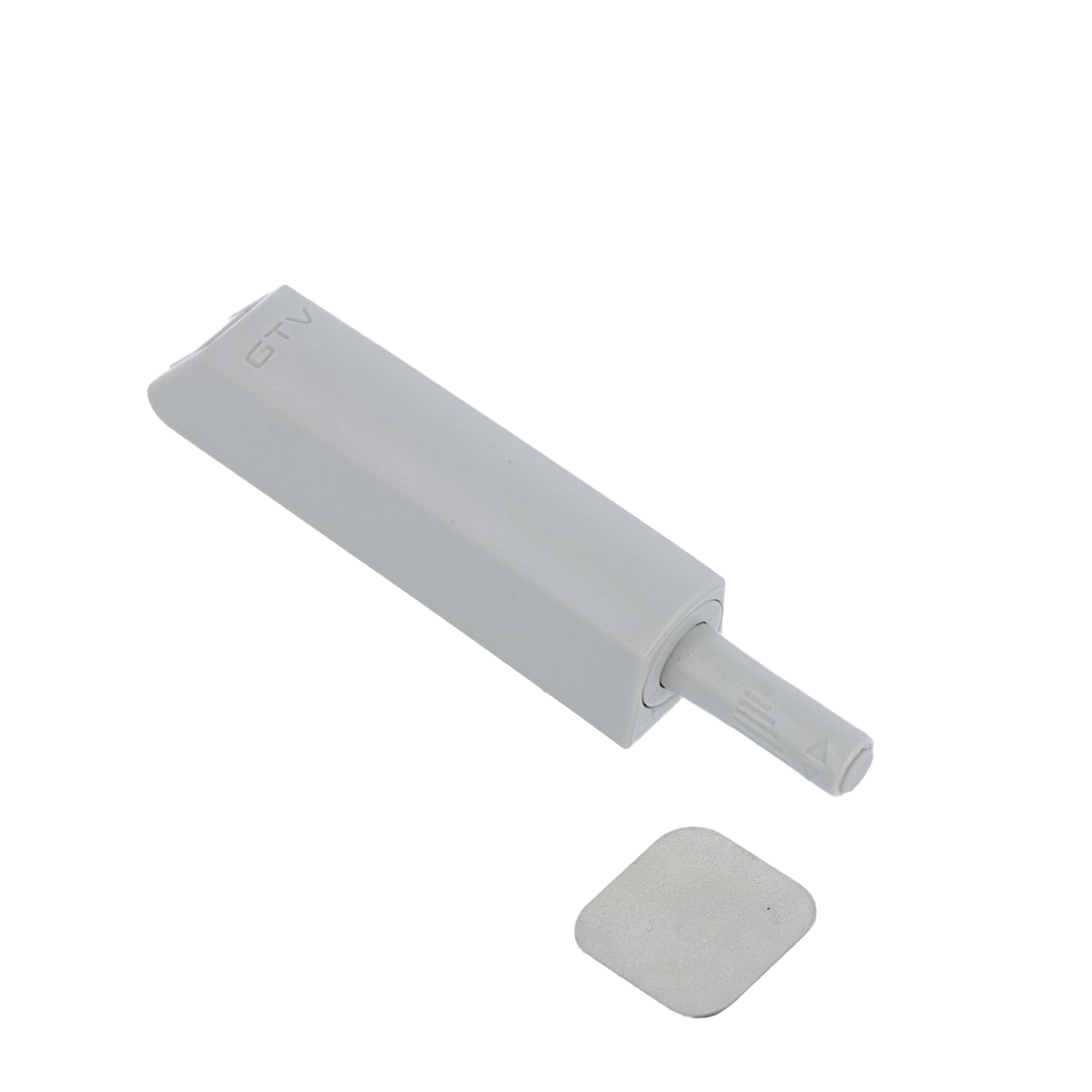 MS Beschläge Grau kurz Magnetspitze Türschnäpper Türanschlagsdämpfer Tip On Drucktüröffner Image