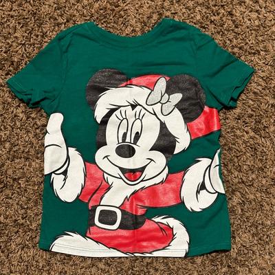 Disney Shirts & Tops | Green Girl's Blouse Size Four Years Old Disney Brand By Minnie Mouse | Color: Green | Size: 4tg