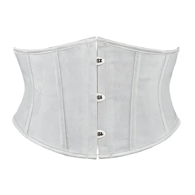 Corsetti per allenatore in vita Donna Cintura modellante dimagrante sexy Torso corto Jacquard Corsetto sottoseno Bustier e corsetti con lacci