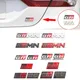 3D Metallo GR Sport MN Logo Auto Baule Posteriore Adesivo Distintivo Dell'emblema Decalcomanie Per Toyota C-HR RAV4 Avensis Prado Prius Accessori Auto