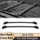 Portapacchi Barre trasversali per Jeep Renegade 2015-2023 Auto in alluminio Tetto superiore per canoa Kayak Portapacchi Portapacchi Portapacchi 68 kg di carico