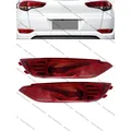 Per Hyundai Tucson TL 2015 2016 2017 2018 Paraurti Posteriore Riflettore Luce Freno di Arresto Fanale Posteriore Nebbia Avvertimento Lente Della Lampada