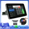 10.1 pollici Android 15 Ruota Android Schermo Autoradio 1Din Carplay Autoradio Lettore multimediale 4G + WIFI BT Navigazione GPS AutoRadio