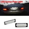 12V LED numero luci targa bianco CANBUS nessun errore luci targa per Mercedes Benz classe E C W210