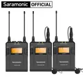 Saramonic UWMIC9 Kit1/2 UHF Wireless Lavalier risvolto microfono per Smartphone fotocamere DSLR videocamera Sony Live Streaming Youtube