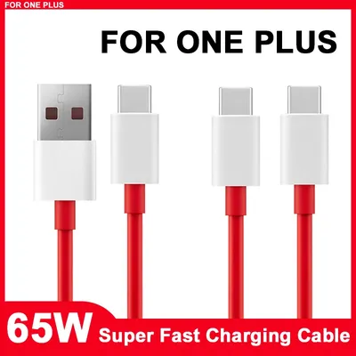 PD 65W For One Plus USB A Type C to Type C Super Fast Charging Cable For One Plus 12 11 10 9 8 T ACE Pro Data Transmission line