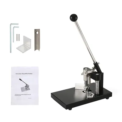 Manual Cutting Fillet Machine 1.2”/30mm Thickness Metal Corner Rounder Machine Heavy Duty For Office