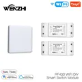 Wifi RF 433 Mhz interruttore della luce modulo fai-da-te per telecomando senza fili relè di automazione Smart Life Tuya App con Alexa Google Home
