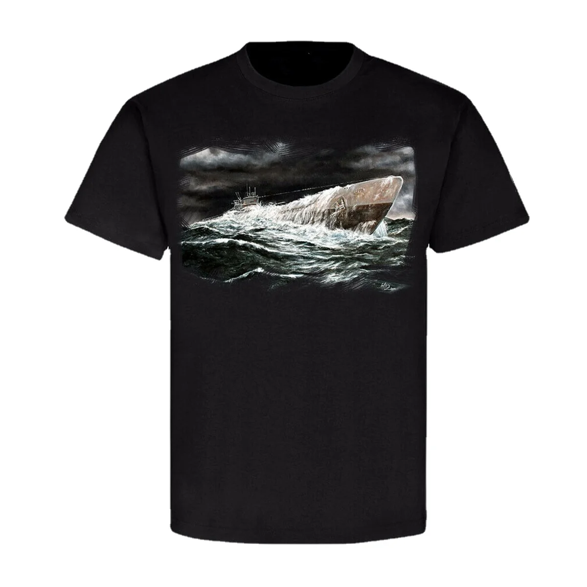 T-Shirt sottomarino Marine Sea Storm Laboe U 995. Estate cotone o-collo manica corta Mens T Shirt nuovo S-3XL