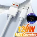 Cavo Usb di tipo C a ricarica rapida Super Turbo originale 6A 120W 67W per Xiaomi Mi 14 13 12 11 Ultra Redmi K70 Pro Note10 POCO F5 X5