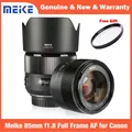 Meike 85mm F1.8 Full Frame Auto Focus Portrait Prime Lens per Canon EOS EF Mount fotocamere SLR digitali 1300D 600 d200d 6D 5D 450D