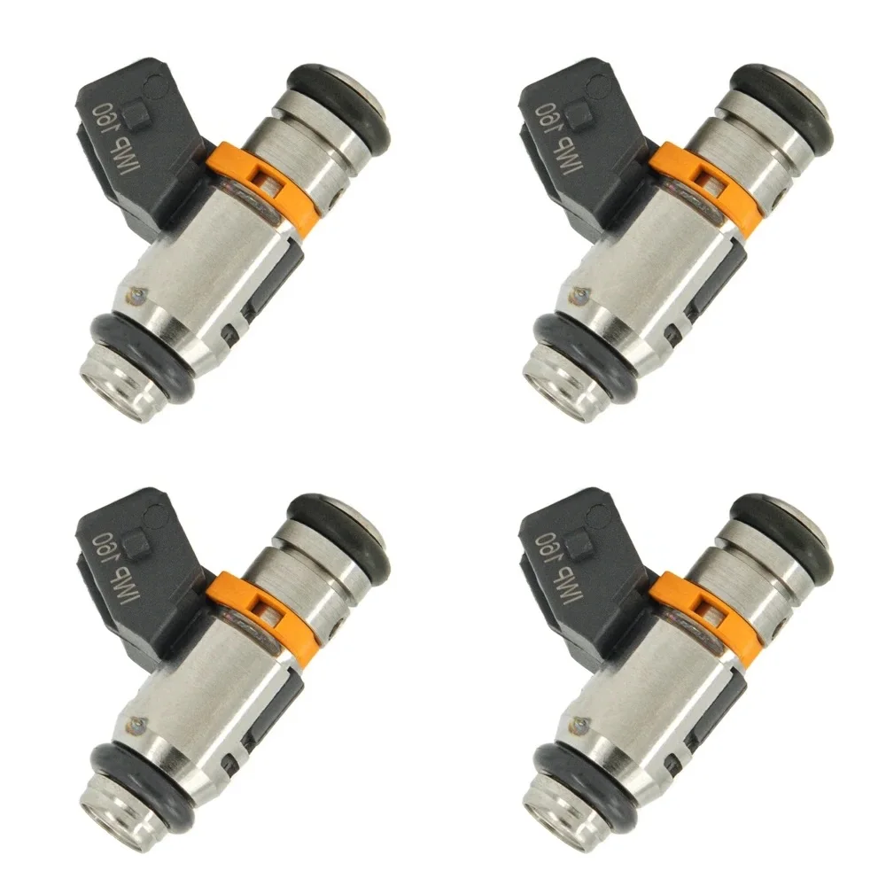 4 pezzi IWP160 iniettore di carburante per Fiat GrandePunto 1.2 07 R POJ 1.2/1.4 8V New500 1.2 8V MPI 50kW GRANDE PUNTO 1.2/1.4 8V