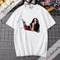 Megan Fox Goth Clothes Movie Actress Y2k Clothing Women's T-shirt Harajuku Men's T-shirts Streetwear