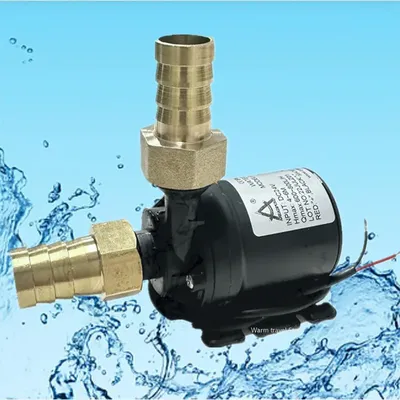 DC 12V 24V Brass Joint Water Pumps 800L/H Solar Brushless Motor Water Circulation Water Pump Ultra Quiet Submersibles Pump