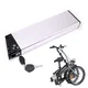 Batteria per bicicletta elettrica pieghevole 36V 10Ah PACK 48V 12Ah 12.8Ah 14Ah per Rich Bit TOP 860 TOP 730 Ebike per motore Bafang DCH003