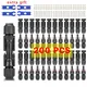 10/20/40/100/200/400 Pz Kit connettore solare fotovoltaico 1000 V 30A connettori per pannelli solari PV/MC 2.5/4/6mm2