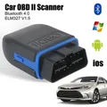 Bluetooth 4.0 OBD2 ELM327 lettore di codici V1.5 per iOS/Android/Windows Mini strumenti diagnostici Wireless Scanner accessori per Tester per auto