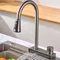 Modern Waterfall Kitchen Sink 304 Stainless Steel Sink Large Single basin With Multifunction