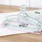 1piece Colorful Plastic Hangers for Clothes Pegs Wire Antiskid Drying Clothes Rack Adult and