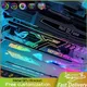 Staffa GPU ARGB personalizzabile Supporto per scheda grafica in metallo, lampada per fede, inquinamento luminoso, supporto VGA Supporto RGB 12V/5V AURA ROG ASUS