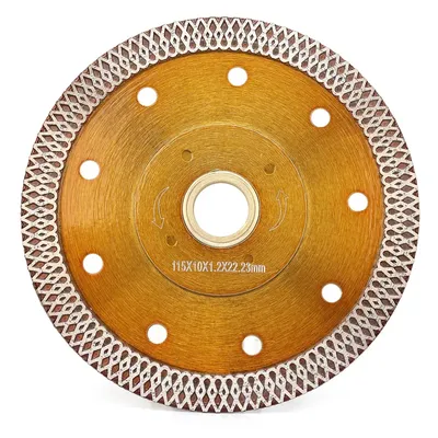 Casaverde 115mm (4.5") Crcular Saw Blade Tile Cutting Blade for Porcelain Ceramic Granite Marble Diamond Cutting Blade