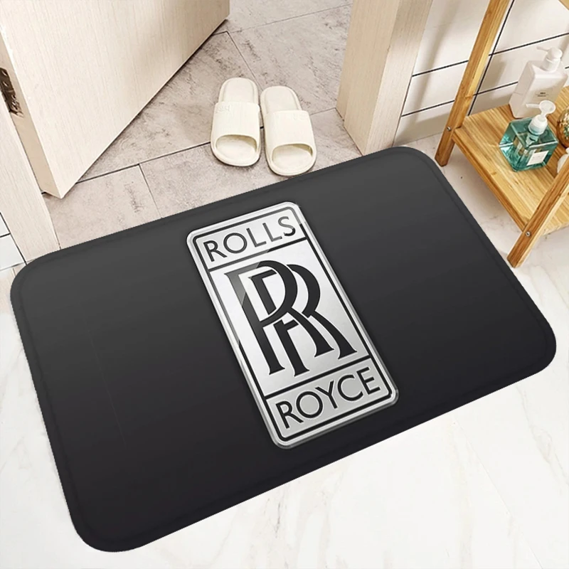 B-Rolls-Royce Entrance Carpet for Kitchen Mat Floor Rug Rugs Room Mats Custom Carpets Home Bath Foot Doormat Door Prayer House