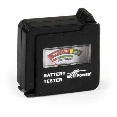 Mc Power - Batterietester McPower 'el-bt 6' für aaa, aa, c, d, 9 v Batterien