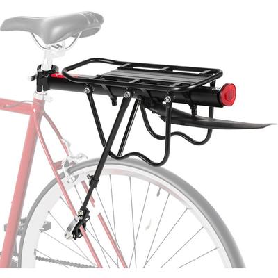 SWANEW Fahrrad Gepäckträger Einstellbare Mountainbike, mit Reflektor- verstellbar für 24 - 29 Zoll Image