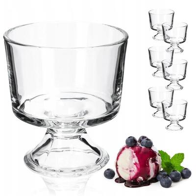 Eisbecher, 280 Milliliter Dessertschale aus hochqualitativem Glass - Kadax