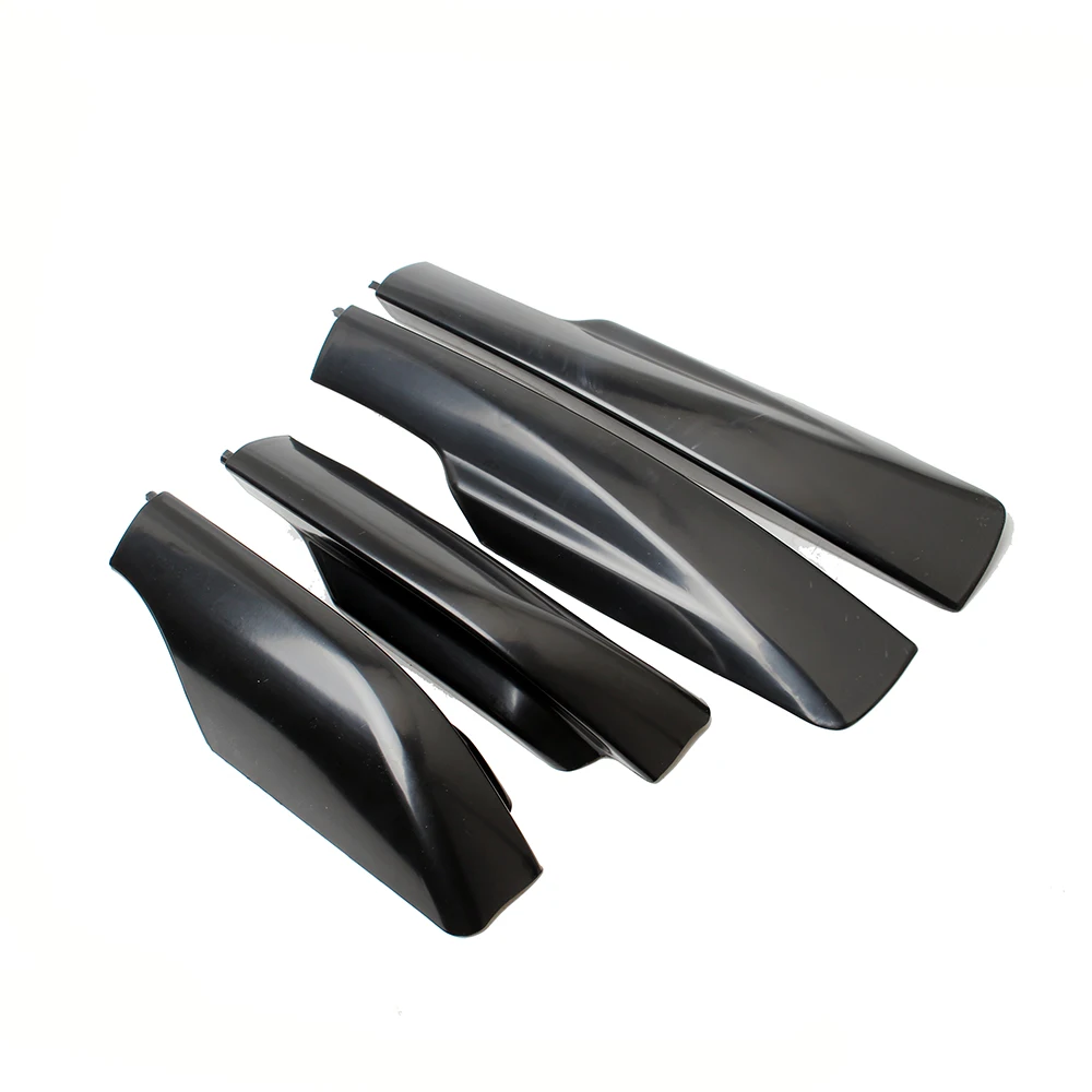 Für Toyota RAV4 2006 2007 2008 2009 2010 2011 2012 Schwarz ABS Dach Rack Bar Schiene Ende Schutz Abdeckung Shell ersetzen 4PCS Image