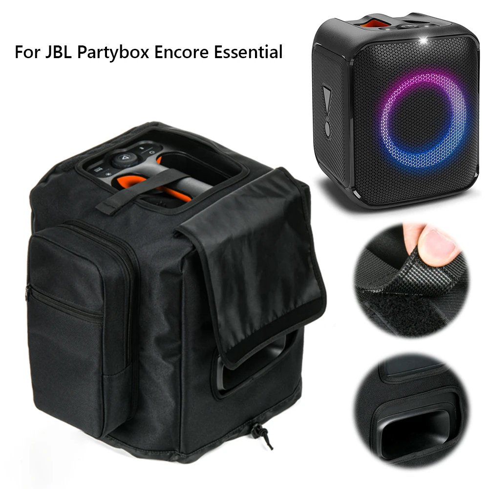 Lautsprecher abdeckung mit seitlicher Mikrofon-Aufbewahrung tasche Schutz lautsprecher tasche Zubehör tasche für jbl party box encore essentielle Lautsprecher Image