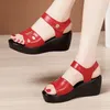 Plus Größe 32-43 Plattform Sandalen Frauen Schuhe Sommer 2024 High Heels Keile Sandalen Damen