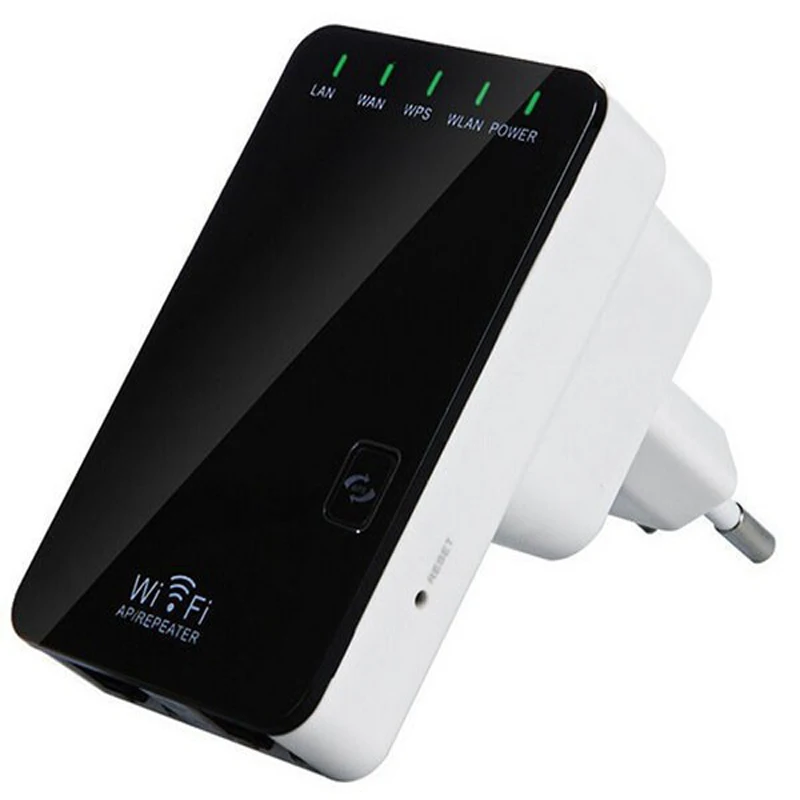 Repeater Wifi Wireless Router Extender AP Booster Verstärker LAN Client Bridge IEEE802.11b/g/n EU Stecker Wi fi roteador Image