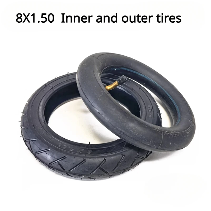 Hochwertiger 8-Zoll-Reifen 8x1,50 ist für Elektroroller-Kinderwagen geeignet