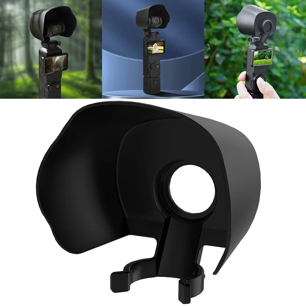 Objektiv Sonnen haube Licht blockierende Linsen haube Abdeckung Schutz Kamera Zubehör Sonnenschutz Abdeckung für Dji Osmo Tasche 3 Image