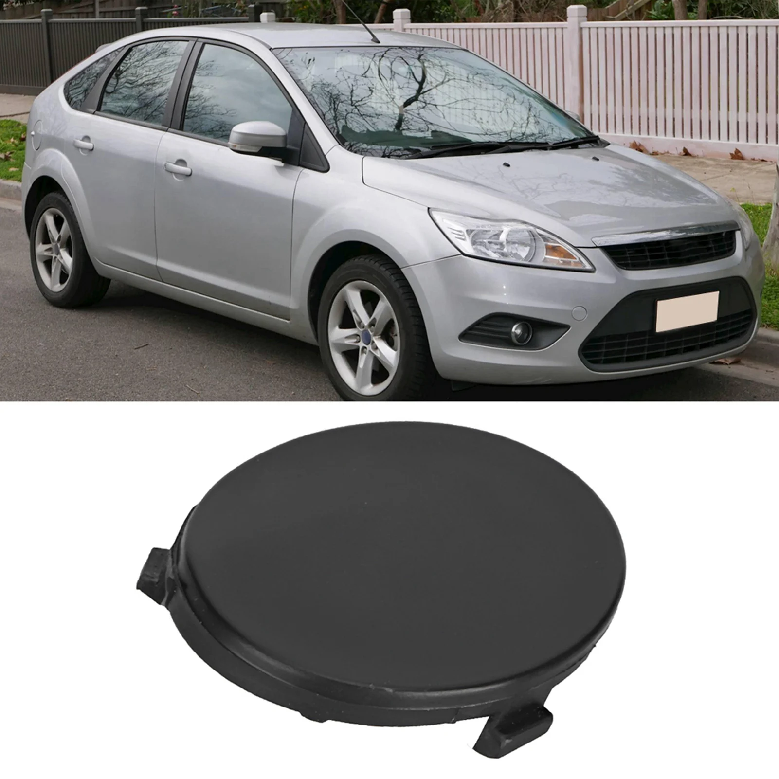 1521645 Auto Front stoßstange Abschlepp haken Ösen abdeckung passt für Ford Focus mk2 2014-2018 Image