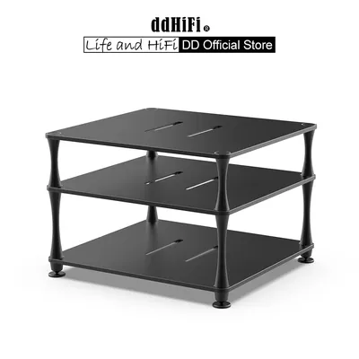 DD ddHiFi HS400 HiFi-Displayständer für Desktop-DAC-Verstärker, warmes Grau, kühles Grau, rosa-grau, Image