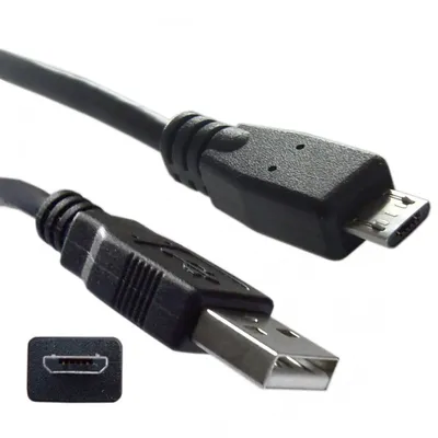 Kabel USB 2,0 zu MicroUSB 1m M/M-USB Schnur