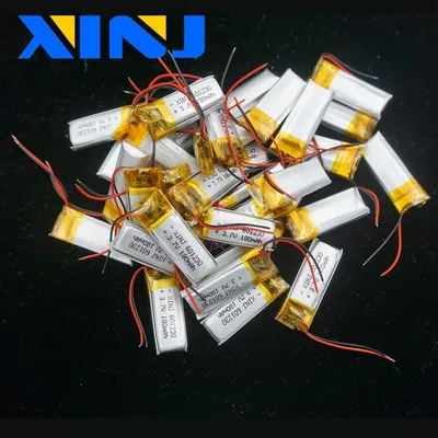 10 stücke 3,7 V 180 mAh Polymer Li Lithium Lipo Batterie 601230 Für Mp3 Kopfhörer Bluetooth Lautsprecher Smart Uhr 3D gläser DVR