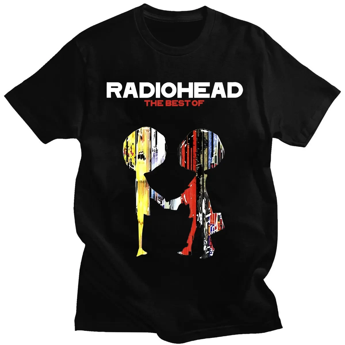 Musik album Grafik T-Shirts Radio head das Beste von Vintage Rockband T-Shirt Hip Hop Unisex T-Shirt Mode Vintage Streetwear T-Shirt