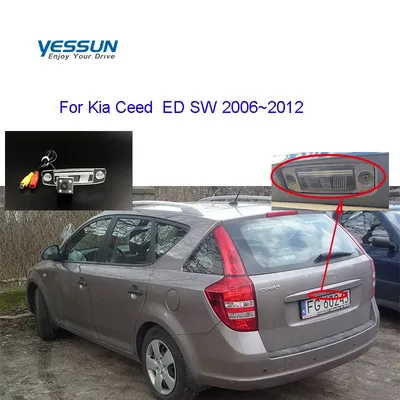 Yessun Rückansicht Kamera Für Kia ceed SW ED 2006 2007 2008 2009 2010 2011 2012 auto backup kamera parkplatz lizenz Platte kamera