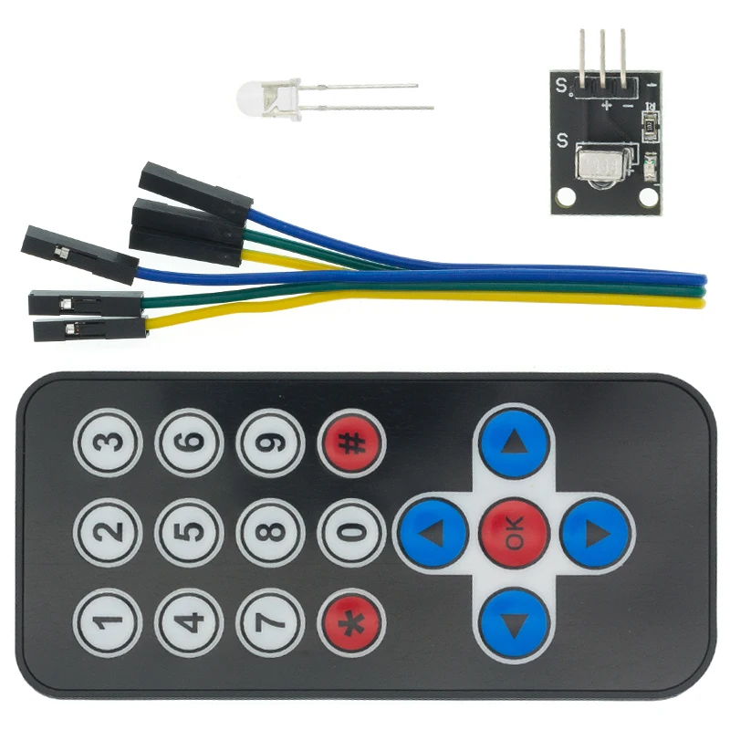Infrarot IR Wireless Fernbedienung Modul Kits DIY Kit HX1838 für Arduino Raspberry Pi Image
