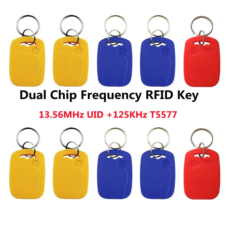 5/10 stücke UID T5577 Smart Dual Chip Veränderbar Magie Karte 13,56 Mhz Klon Abzeichen 125 Khz Kopie Token RFID Wiederbeschreibbare NFC 1K S50 Tag Image