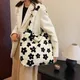 Frauen flauschige Umhängetasche pelzige Kunst pelz Handtaschen Luxus Design Top Griff Tasche Plüsch Achsel Tasche Fuzzy Tote Shopper Tasche 2023